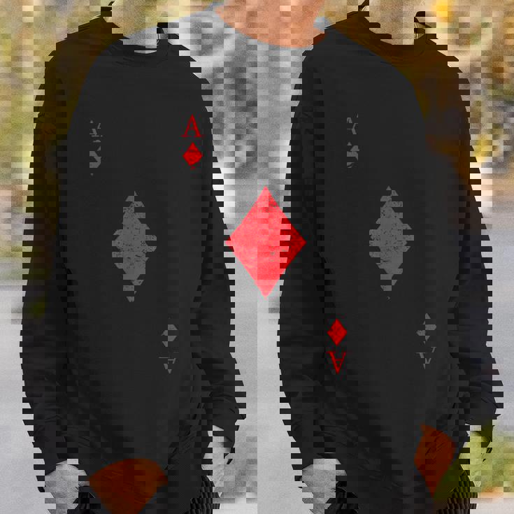 ダイヤのエース トランプ シャツ イージー ハロウィン コスチューム スウェットシャツ 彼への贈り物