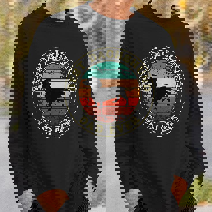 ダックスフンド ダックスフンド 男性用 ギフト アイデア ファニー ダディ ドッグ スウェットシャツ 彼への贈り物