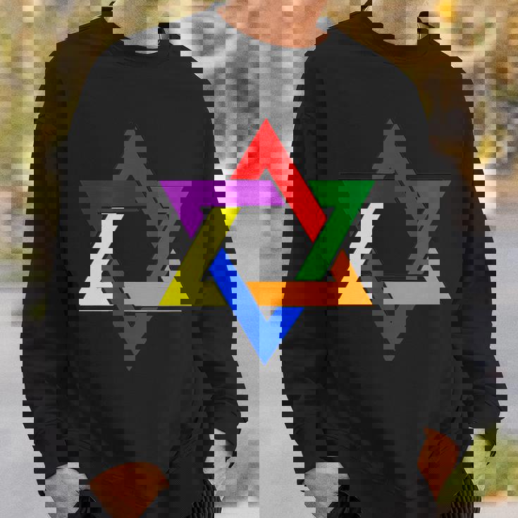 ダビデの星 Lgbt スウェットシャツ 彼への贈り物