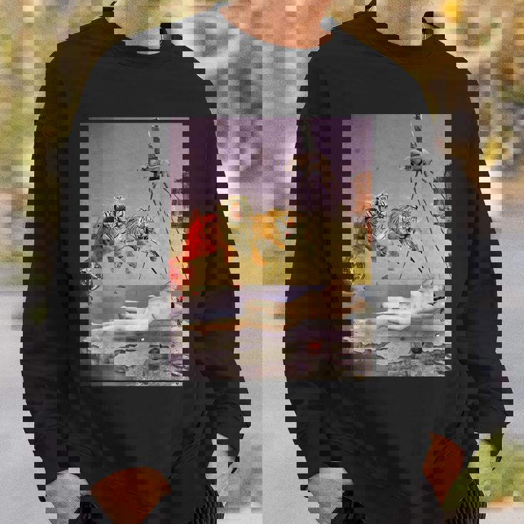 ダリの蜂の飛びによって生じる夢 スウェットシャツ 彼への贈り物