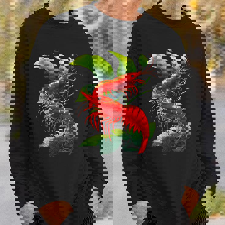 チェリーシュリンプ ブリーダー ネオカラディナ 淡水水族館 エビ スウェットシャツ 彼への贈り物