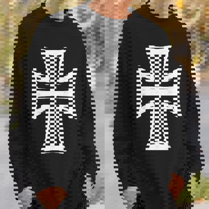 チェーンメール 面白い 中世の騎士 レン・フェア 馬上槍試合 スウェットシャツ 彼への贈り物