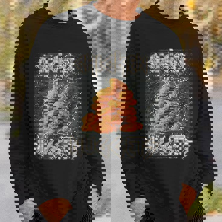 チキンナゲットシャツ 奇妙なチキンナゲット スウェットシャツ 彼への贈り物