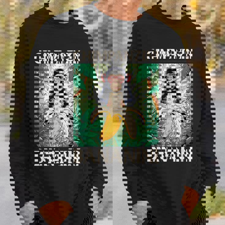 チンパンジーニ バナニーニ イタリアン ブレイン ロート ミーム スウェットシャツ 彼への贈り物