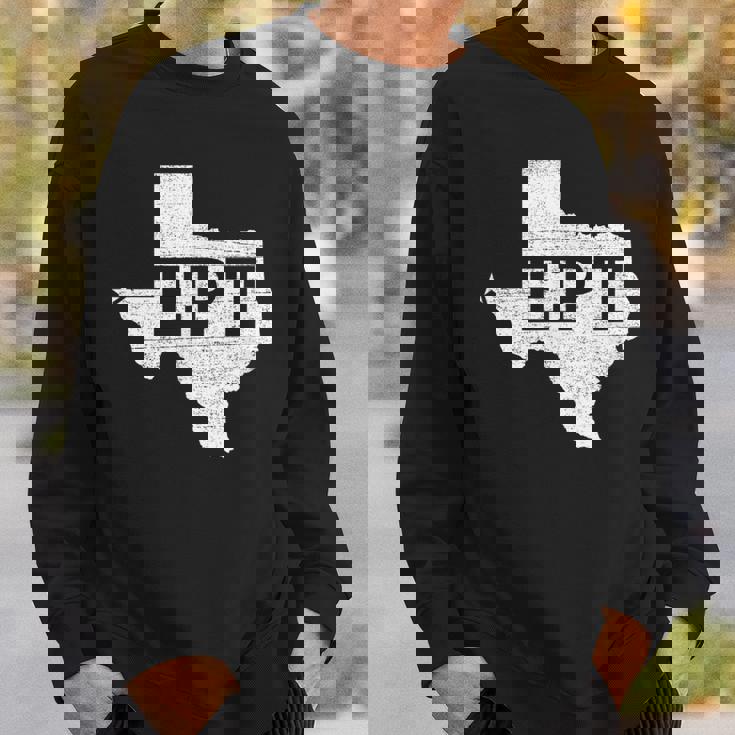 テキサスシルエットのept El Paso Txデザイン。 スウェットシャツ 彼への贈り物