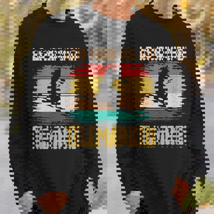 テレマーク Lass Mich Ich Geh Telemarken スキー スウェットシャツ 彼への贈り物