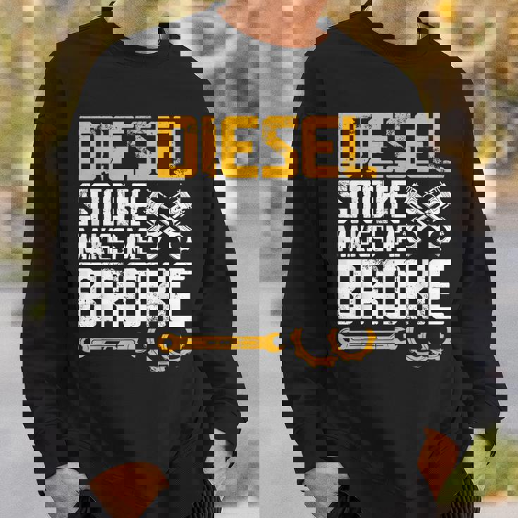 ディーゼルの煙で骨が折れる スウェットシャツ 彼への贈り物