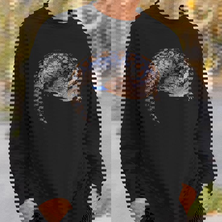 トカゲブルータンペットトカゲ爬虫類 スウェットシャツ 彼への贈り物