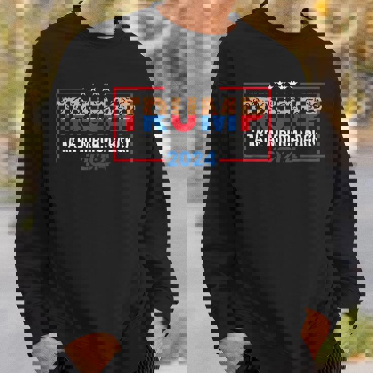 トランプ 2024 アメリカを取り戻す トランプ大統領 スウェットシャツ 彼への贈り物