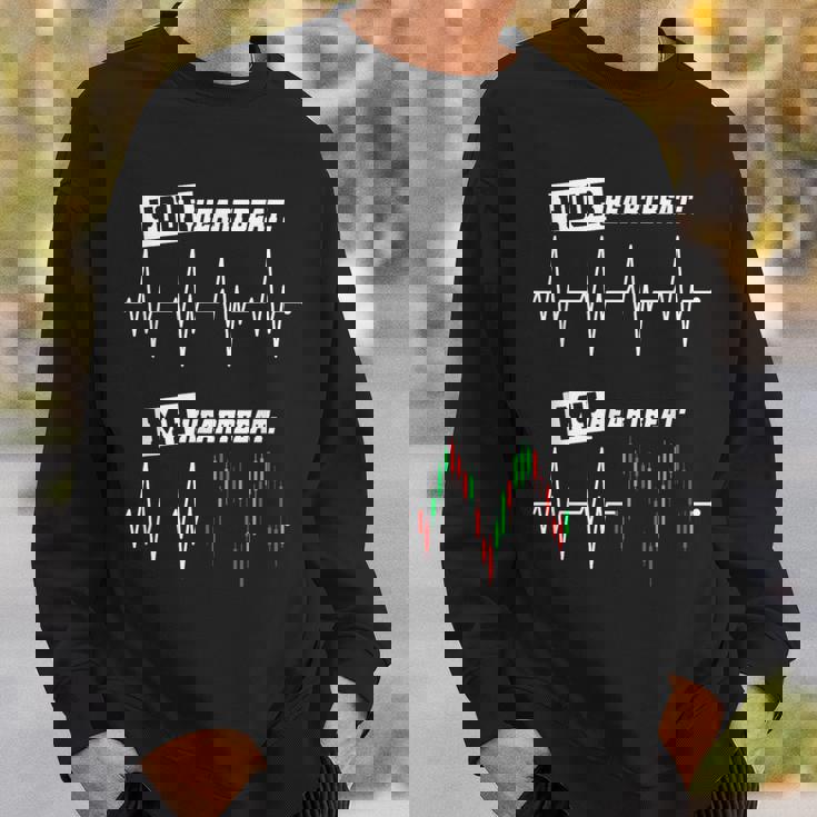 トレーダー ハートビート マイハートビート 株 株式市場 Fx取引 スウェットシャツ 彼への贈り物