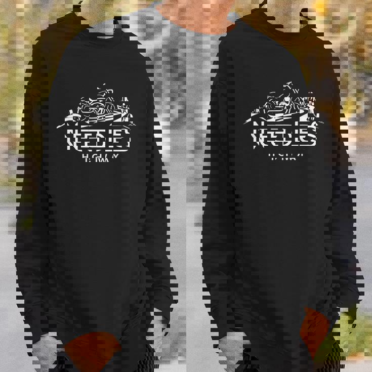 ニードルズ・ハイウェイ・サウスダコタ・モーターサイクル スウェットシャツ 彼への贈り物