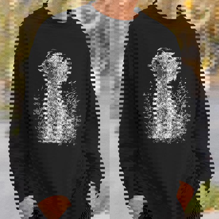 ノーフォークテリア ドッグミュージックヘッドホン ノーフォークテリア スウェットシャツ 彼への贈り物