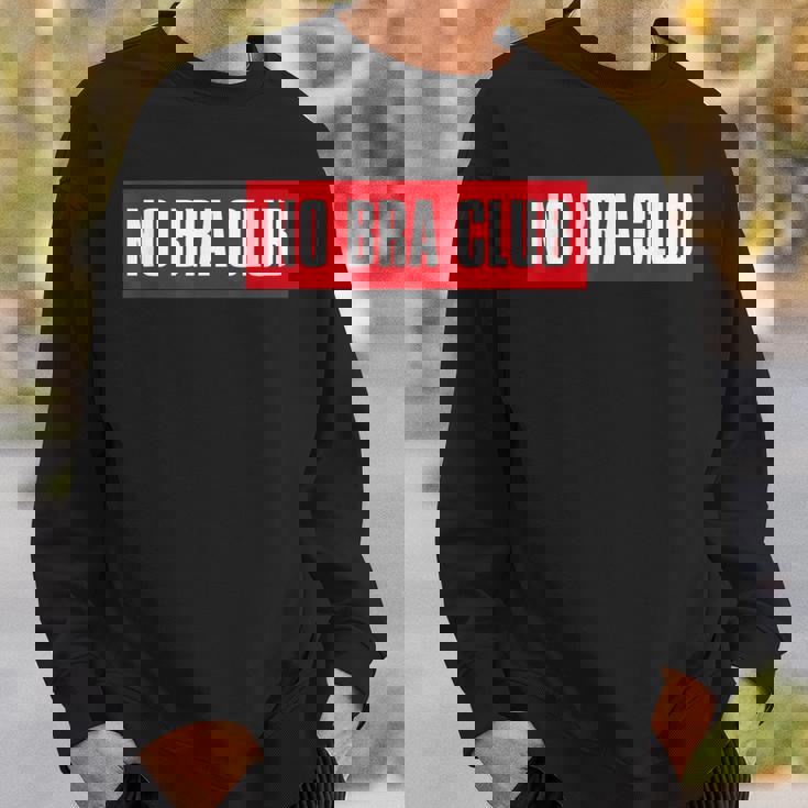 ノーブラクラブ スウェットシャツ 彼への贈り物