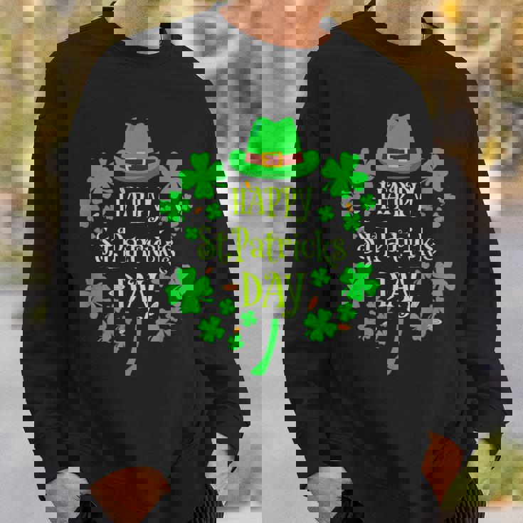 ハッピーセントパトリックデー レプラコーン コスチューム シャムロック キッズ ファミリー スウェットシャツ 彼への贈り物