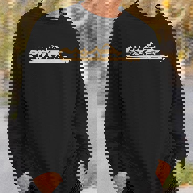 ハビビ アラビア語 書道 文字 My Love アラビア語 スウェットシャツ 彼への贈り物