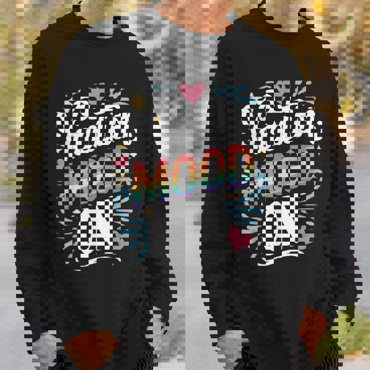 バカンス ムード 面白い 夏 言い回し お祭り 休日acation Mood On スウェットシャツ 彼への贈り物