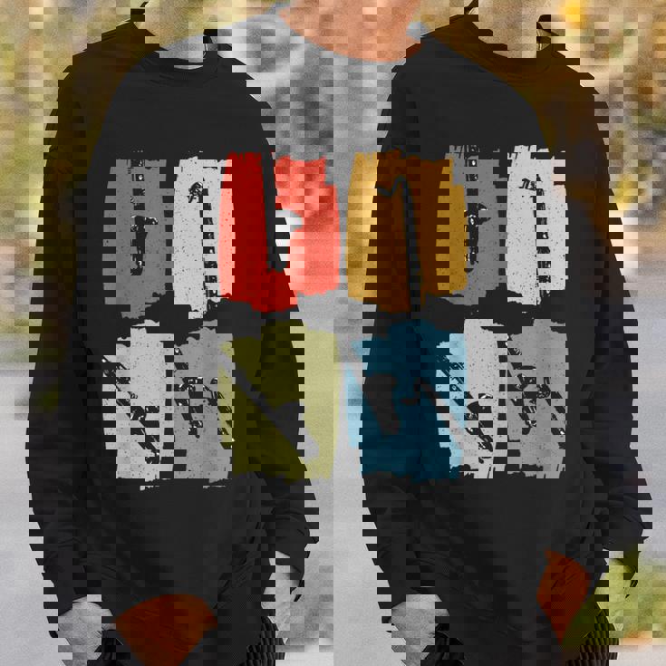 バス クラリネット レトロ スウェットシャツ 彼への贈り物