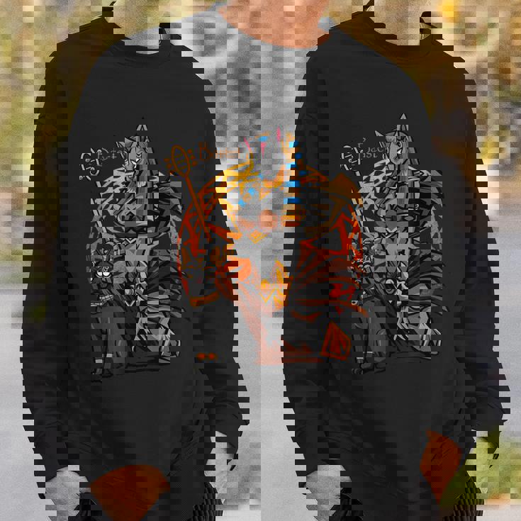 バステット エジプト 猫の女神 古代エジプト神話 神 スウェットシャツ 彼への贈り物