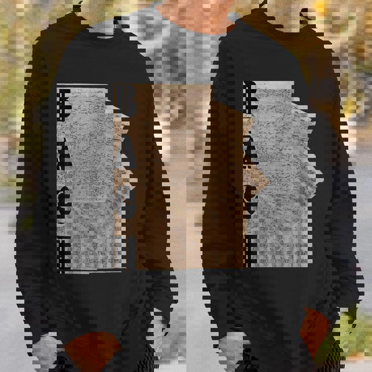 バッハ ピアノ楽譜 前奏曲とフーガ 原稿 スウェットシャツ 彼への贈り物