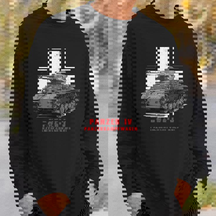 バトルタンクww2戦車iv号戦車 スウェットシャツ 彼への贈り物