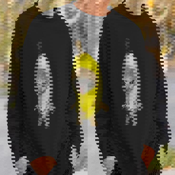 バナナキャット ファニーミーム スウェットシャツ 彼への贈り物