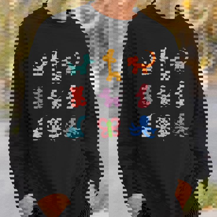 バルーンアート 動物 スウェットシャツ 彼への贈り物