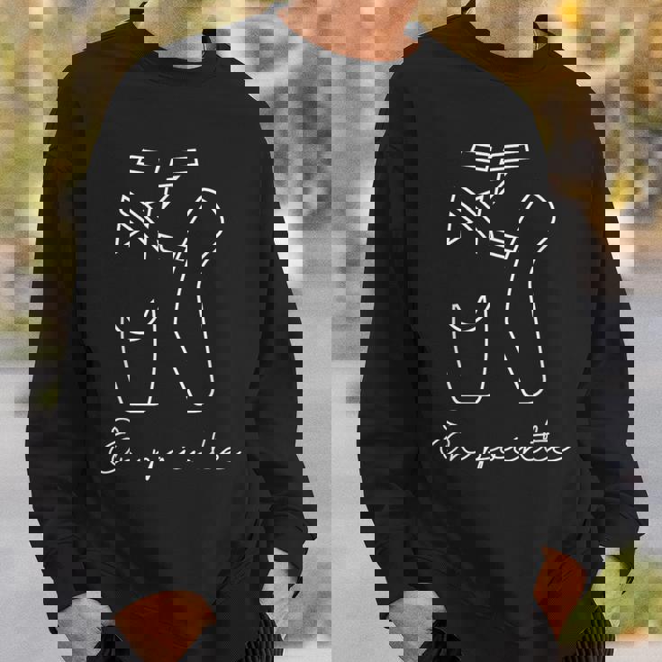 バレエトゥ ポアントシューズ バレエコア En Pointe スウェットシャツ 彼への贈り物