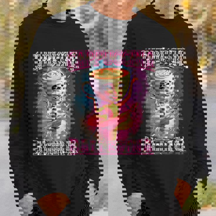 バレリーナ カプチーナ Ai ジェネラーレ カラッテレ イタリアーノ ブレイン ロート スウェットシャツ 彼への贈り物