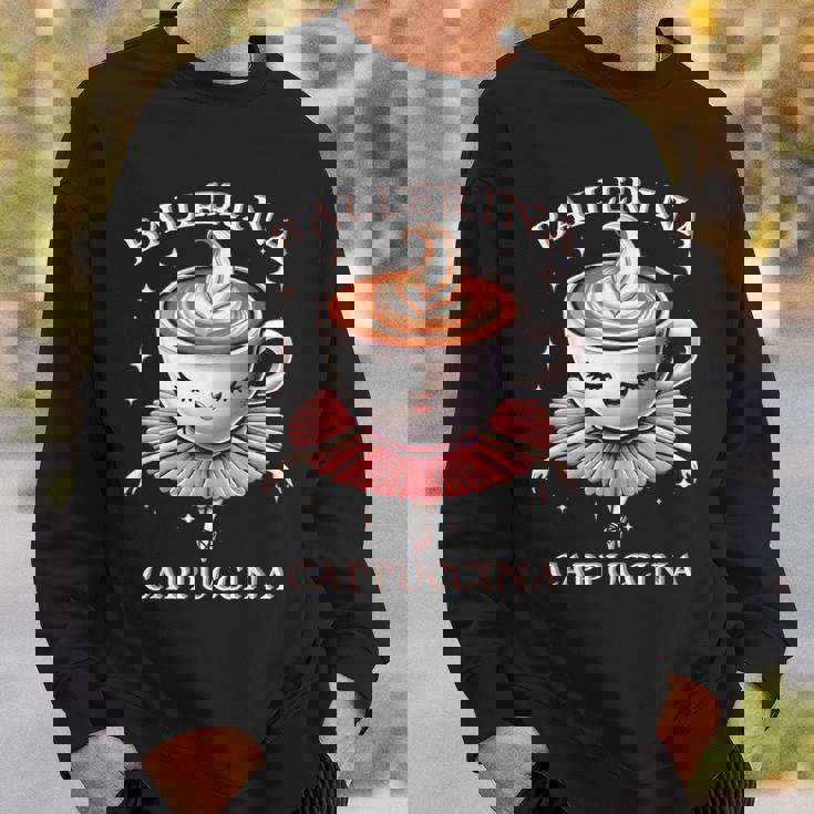 バレリーナ カプチーノ ミーム ブレイン イタリアン スウェットシャツ 彼への贈り物