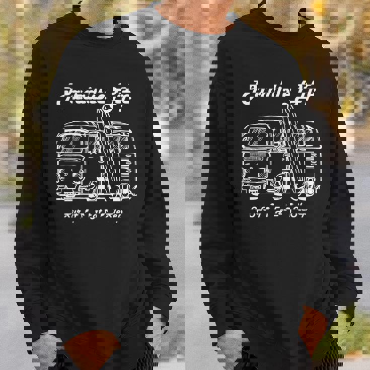 パラダイスサーフイートスリープハワイ 長袖tシャツ スウェットシャツ 彼への贈り物