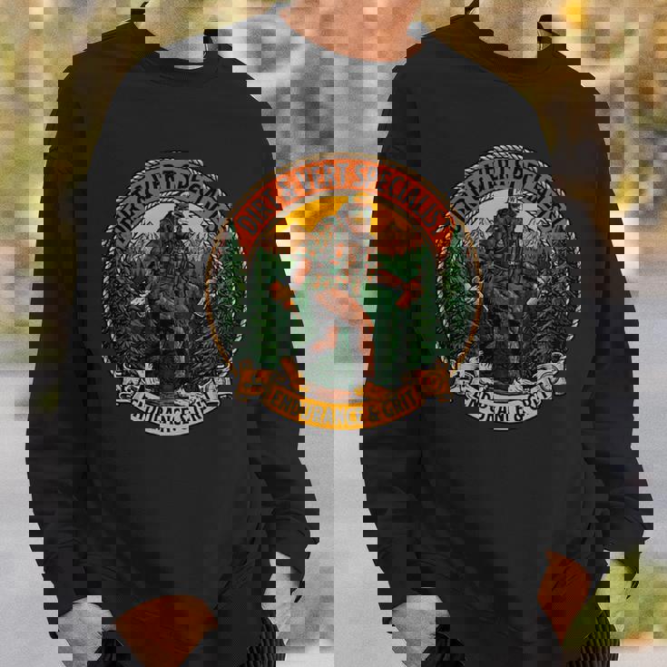 ビッグフット トレイルランニング ダートヴェール スペシャリスト メンズ レディース 長袖tシャツ スウェットシャツ 彼への贈り物