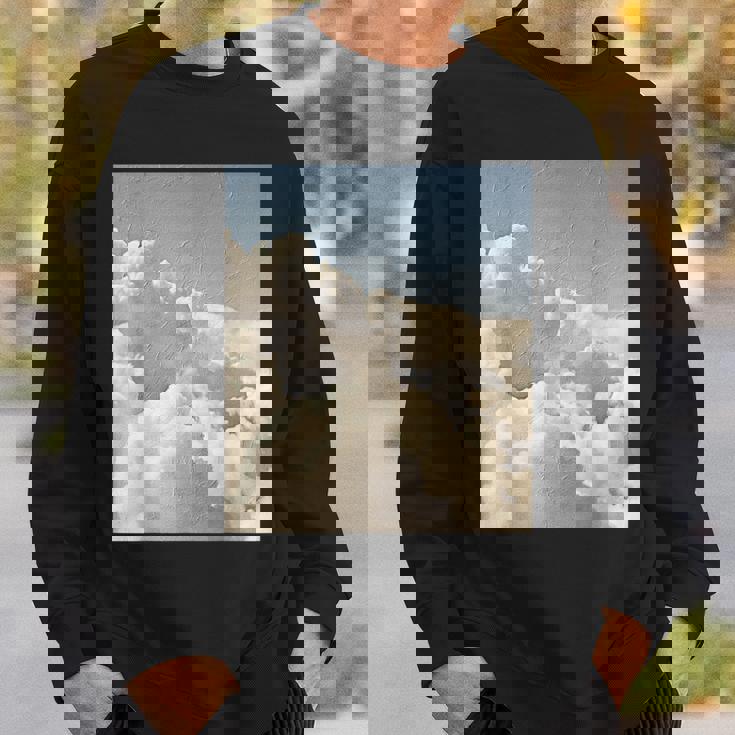 ビンテージクラウドエステティックドリームコア スウェットシャツ 彼への贈り物