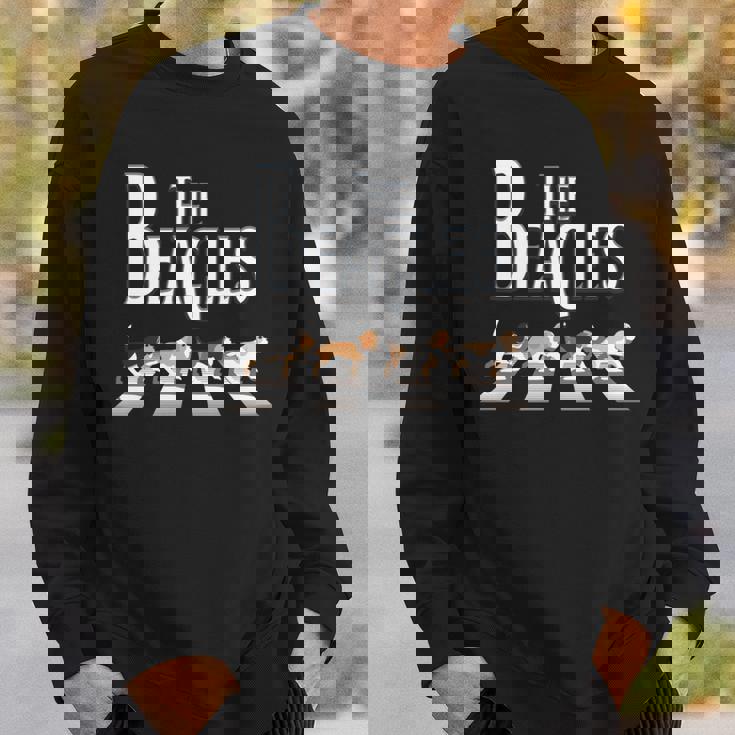 ビーグルス ビーグル犬 面白い ビーグル愛好家に 長袖tシャツ スウェットシャツ 彼への贈り物