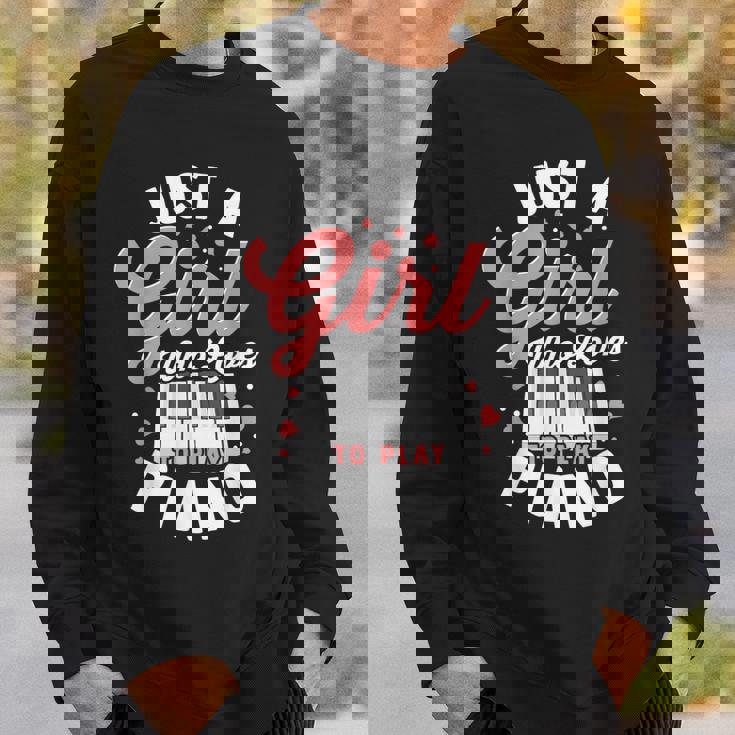 ピアノ ピアノ ジャズ キーボード 作曲家 ピアノプレーヤー スウェットシャツ 彼への贈り物