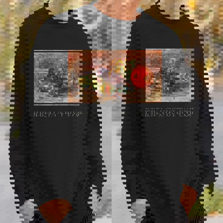 ピエール・オーギュスト・ルノワール作 ザクロとイチジク スウェットシャツ 彼への贈り物