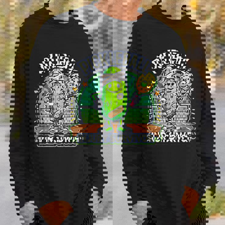 ピックルボール ケガキ サバイバー グルービー ピクルス スポーツ スウェットシャツ 彼への贈り物