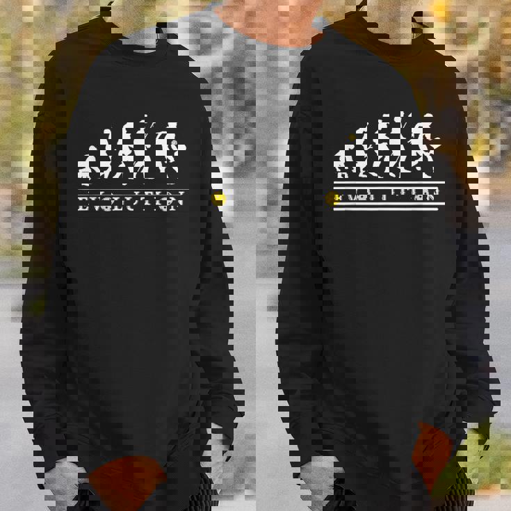 ピックルボール愛好家、面白い進化ピックルボール スウェットシャツ 彼への贈り物