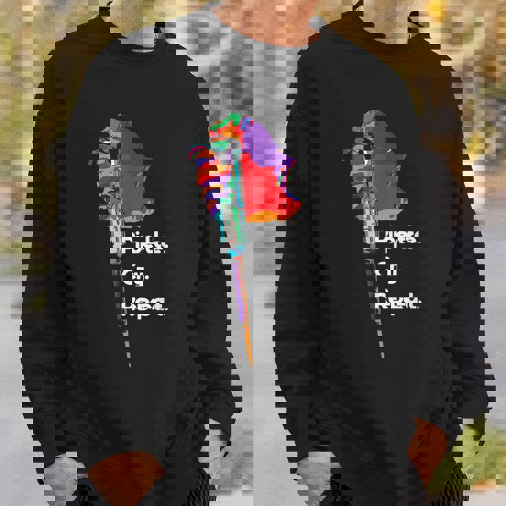 ピペットクライリピート Pcr ラボテック おもしろサイエンス サイエンス スウェットシャツ 彼への贈り物