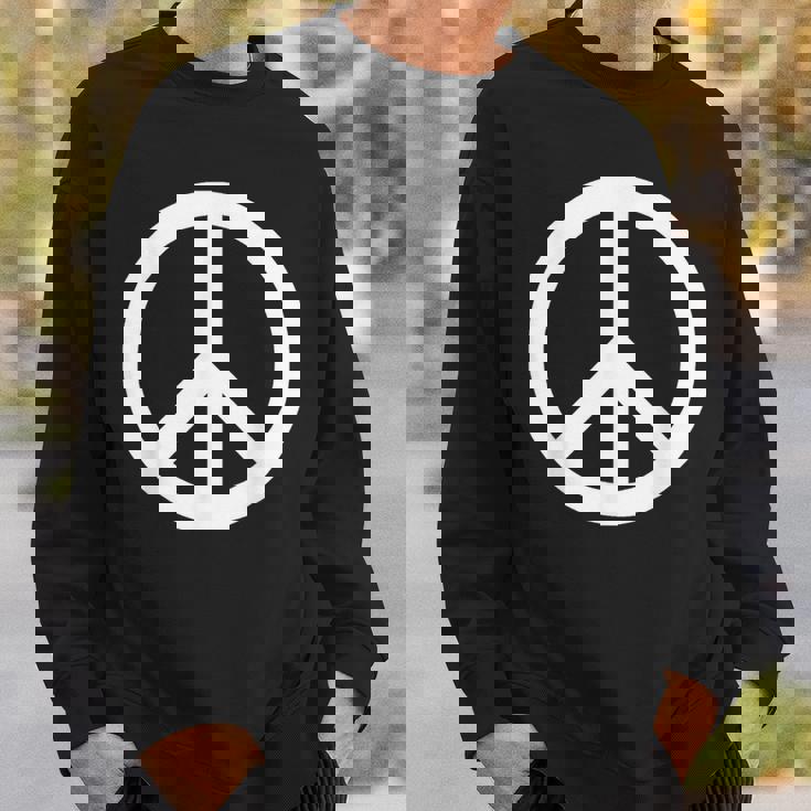 ピースサイン ピースサイン ピースサイン Peace スウェットシャツ 彼への贈り物