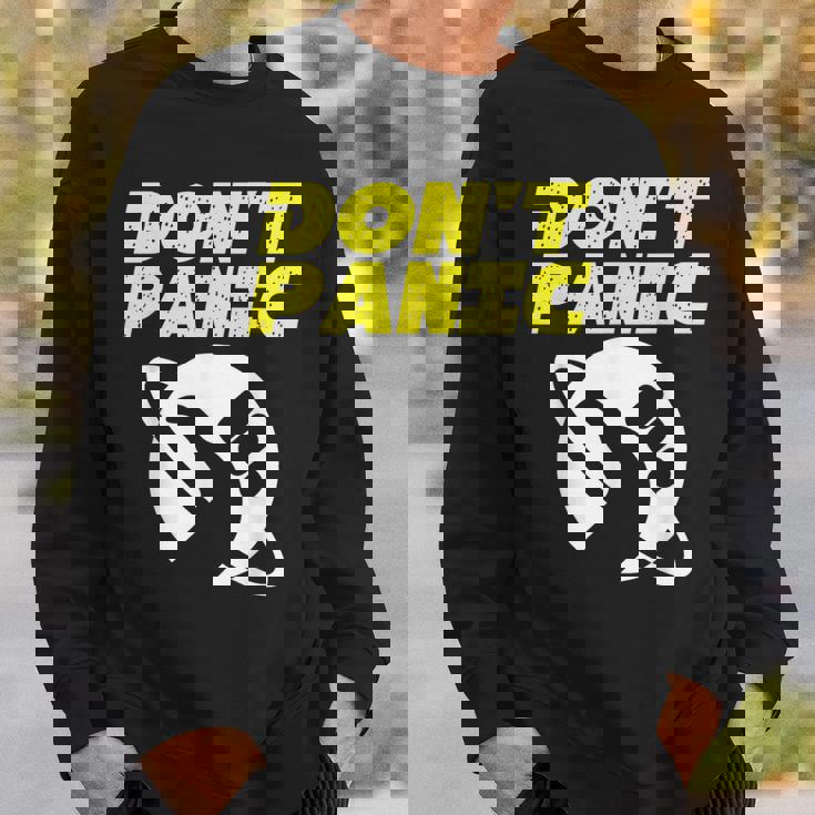 ファンアート ヒッチカーの銀河ガイド ドントパニック スウェットシャツ 彼への贈り物