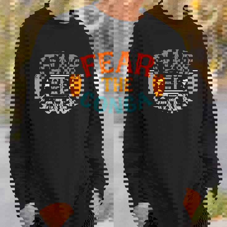 フィア ザ コンガ 不滅 コンガ 楽器 コンガ スウェットシャツ 彼への贈り物