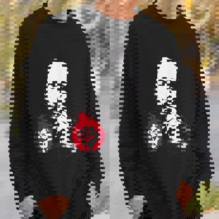 フィデル・カストロ・キューバ革命拳戦闘デモ スウェットシャツ 彼への贈り物