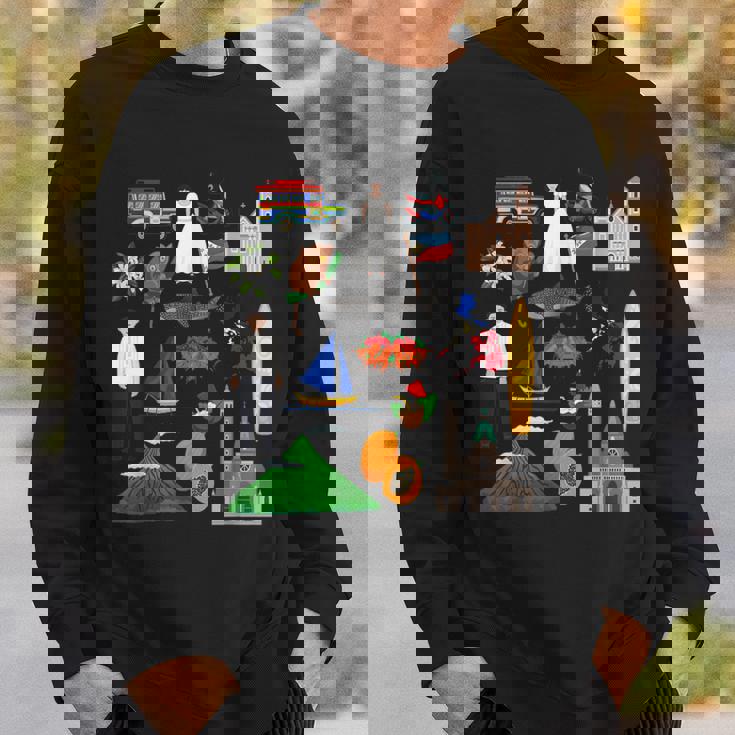 フィリピン フィリピンのアイコン お土産旅行 スウェットシャツ 彼への贈り物