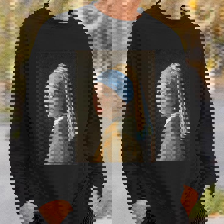 フェルメール【真珠の耳飾りの少女】贈り物 ギフト スウェットシャツ 彼への贈り物