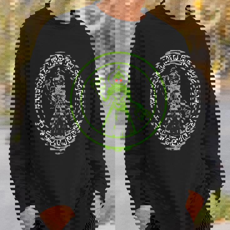 フラットウッズモンスター-国民内向的な社会面白い暗号化 スウェットシャツ 彼への贈り物