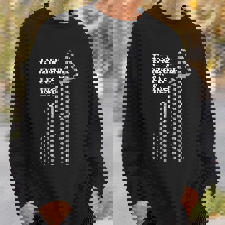 フルートプレーヤーまたはフルートの先生のためのフルートユーモア面白いフルート Flute Meme スウェットシャツ 彼への贈り物