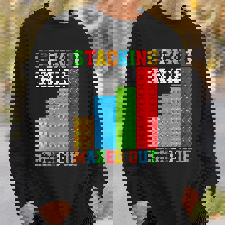 ブロックブロック-積み重ねスキルの最大化 スウェットシャツ 彼への贈り物