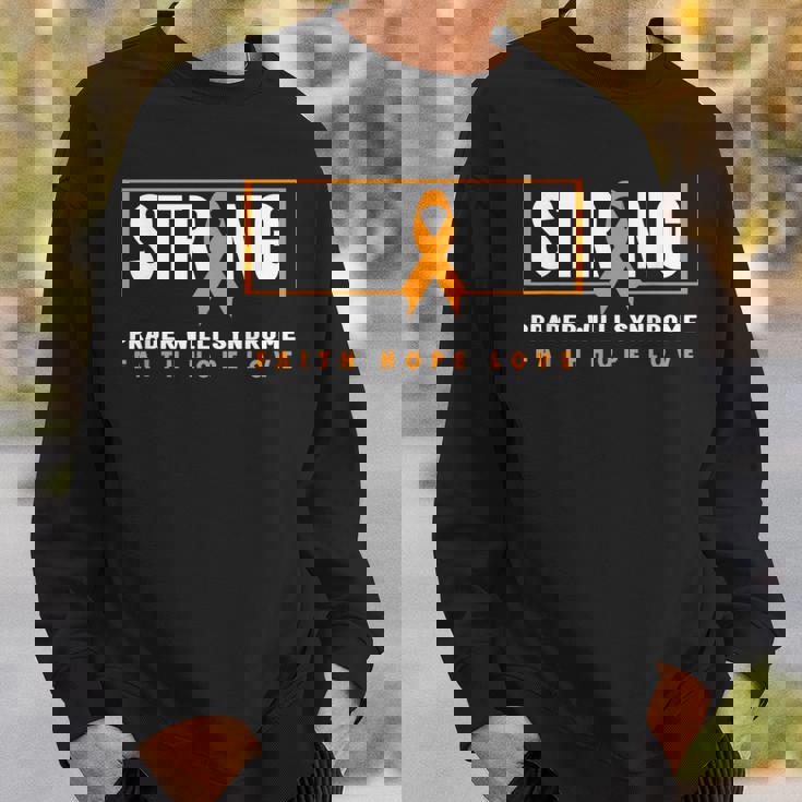 プラダー・ウィリ症候群強いプラダー・ウィリ症候群の意識 スウェットシャツ 彼への贈り物