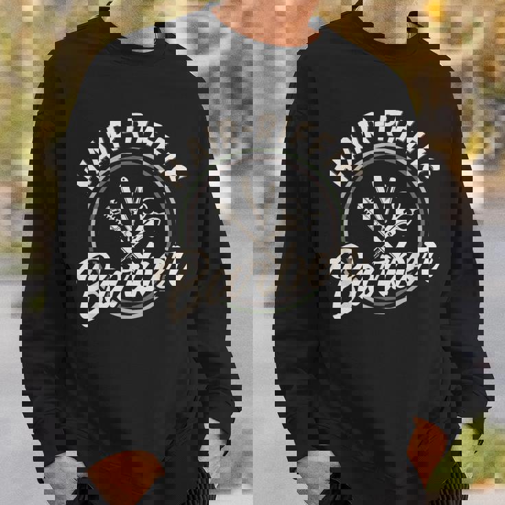 ヘアリフィク理容師美容室・ヘアサロン・美容師 スウェットシャツ 彼への贈り物