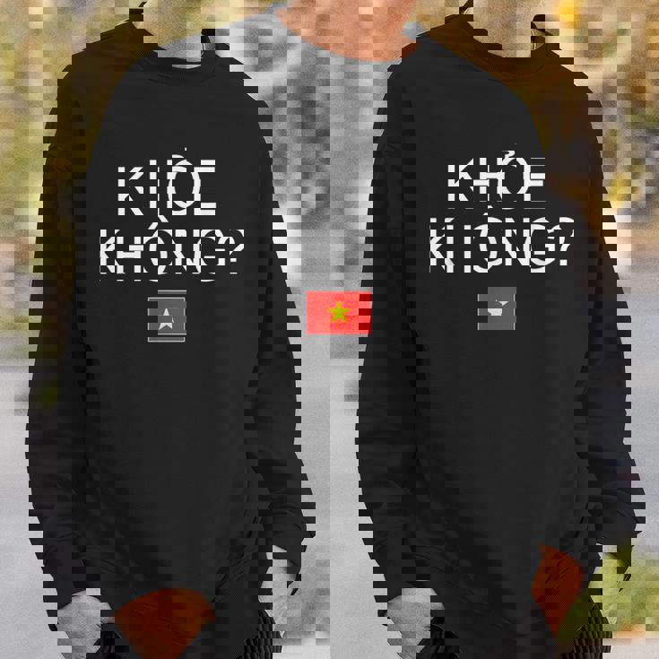 ベトナム語で元気ですか ベトナム スウェットシャツ 彼への贈り物